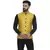 Yellow Brasso Jacquard Nehru Jacket