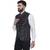 Blue Brasso Jacquard Nehru Jacket