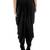 Black plain polyester dhoti-salwar