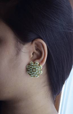 Multicolor cubic zirconia earrings 3