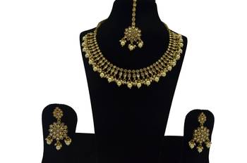 Gold cubic zirconia necklaces 2