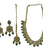 Gold cubic zirconia necklaces