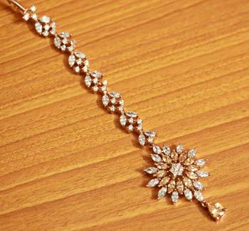 Yellow Citrine Maang-Tikka 1