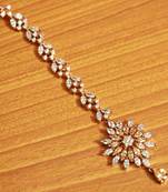 Yellow Citrine Maang-Tikka