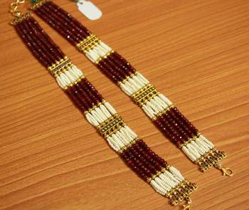 Maroon Necklaces 1