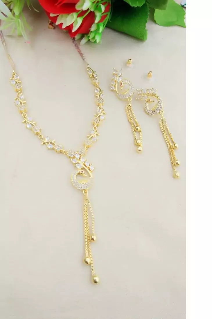 White necklaces