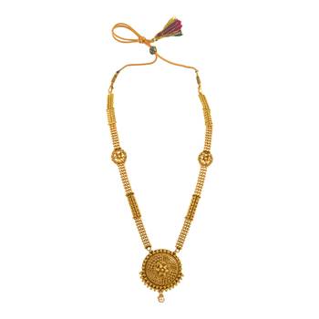 Gold sapphire  necklace-sets 1