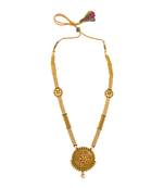 Gold sapphire  necklace-sets
