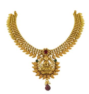 Gold sapphire  necklace-sets 2