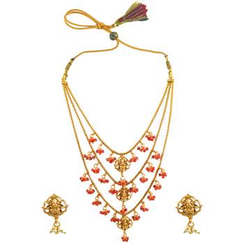 Red sapphire  necklace-sets 1