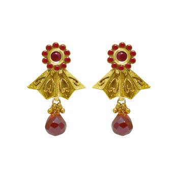 Gold sapphire  necklace-sets 3