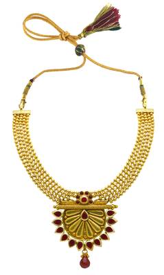 Red sapphire  necklace-sets 2