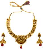 Gold sapphire  necklace-sets