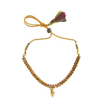 Gold sapphire  necklace-sets 2