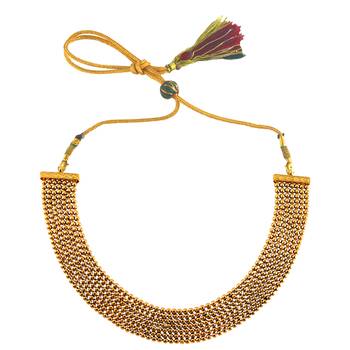 Gold sapphire  necklace-sets 3