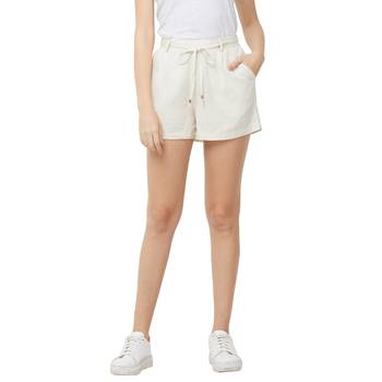 Beige printed rayon bottoms 1