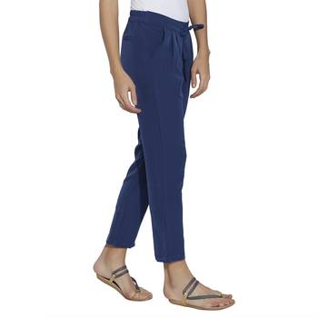 Blue printed cotton bottoms 2