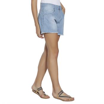 Blue printed viscose bottoms 2