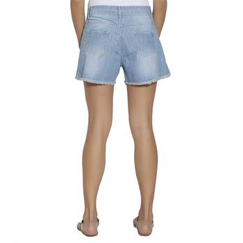Blue printed viscose bottoms 3