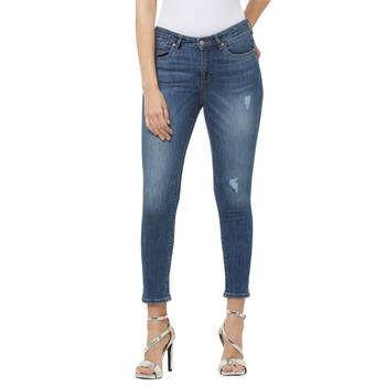 Blue printed cotton bottoms 1
