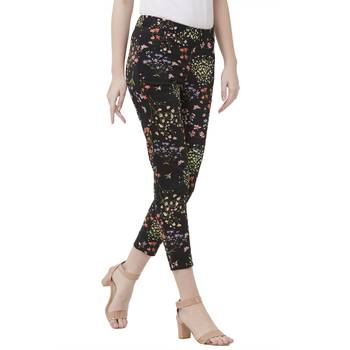 Black printed cotton bottoms 2