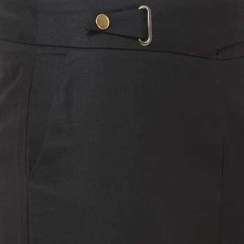 Black printed viscose bottoms 5