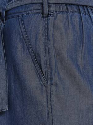 Blue printed viscose bottoms 5