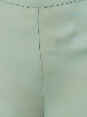 Green printed polyester bottoms 4