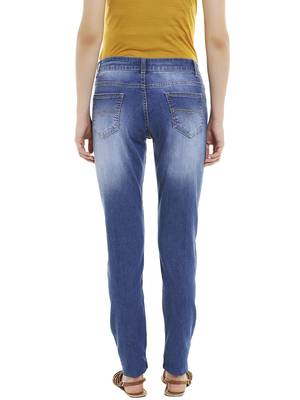 Blue printed cotton bottoms 4
