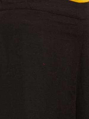 Black printed viscose bottoms 5