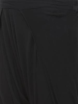 Black printed viscose bottoms 5