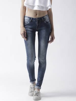 Blue printed cotton bottoms 1