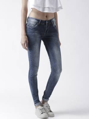 Blue printed cotton bottoms 3