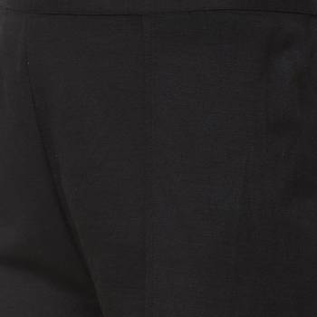 Black printed viscose bottoms 5
