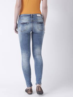 Blue printed cotton bottoms 2
