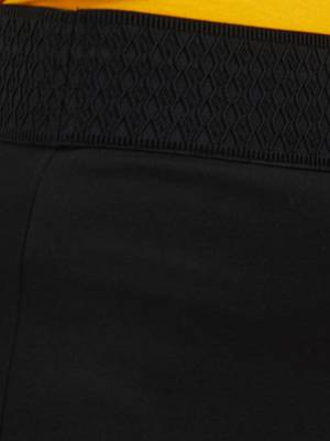Black printed rayon skirts 5