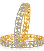 Gold Cubic Zirconia Bangles And Bracelets