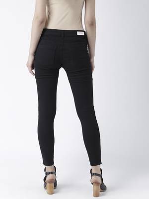 Black printed cotton bottoms 2