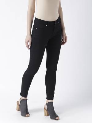 Black printed cotton bottoms 3