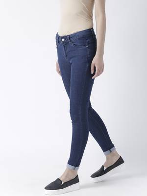 Blue printed cotton bottoms 3