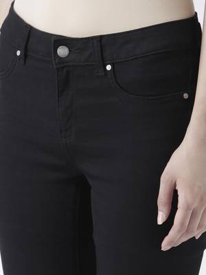Black printed cotton bottoms 5