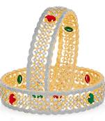 Gold Cubic Zirconia Bangles And Bracelets