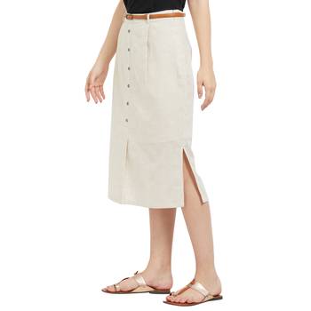 Beige printed cotton bottoms 2