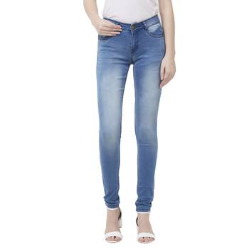 Blue printed cotton bottoms 1