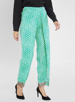 Multicolor printed polyester bottoms 3