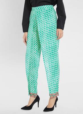 Multicolor printed polyester bottoms 4