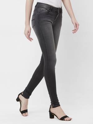 Black printed cotton bottoms 3