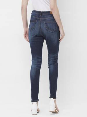 Blue printed cotton bottoms 2