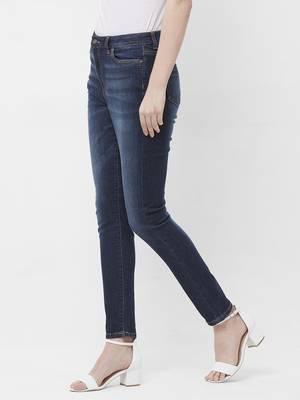 Blue printed cotton bottoms 4