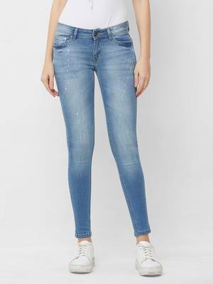 Blue printed cotton bottoms 1